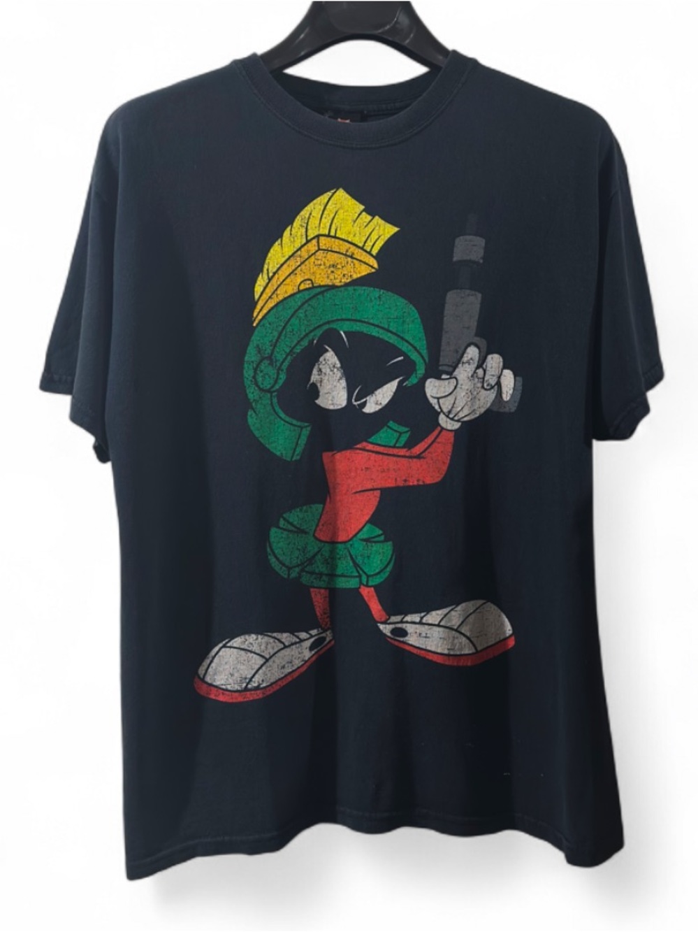VTG 90s Looney Tunes Marvin the Martian Graphic T-Shirt Size Men’s Large